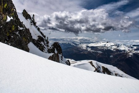 Abrupt versant Nord du Mont Giraud