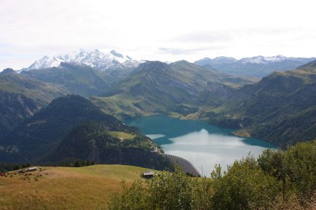 Mont Blanc & Lac de Roselend