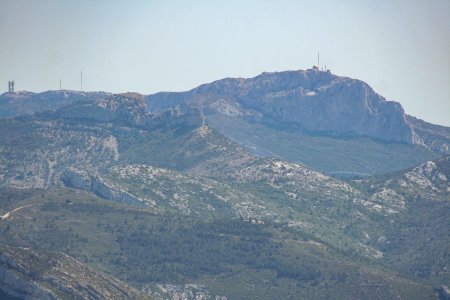 Pic de Bertagne (1041m), toit des Bouches du Rhône