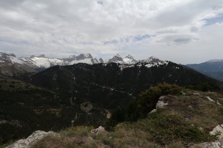 Panorama du sommet.