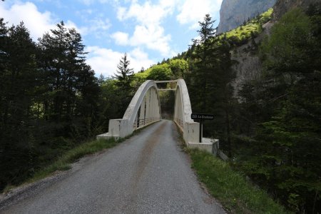 Le pont sur la Souloise.
