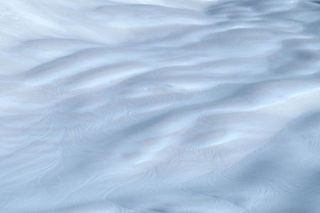 Dunes de neige dans le vallon