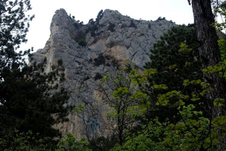 Roche Courbe et ses deux sommets