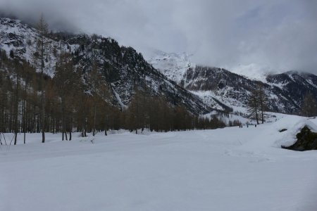 Vallée du Ponturin en hiver