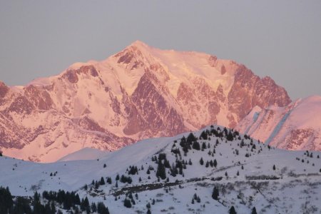 Mont Blanc face sud-ouest