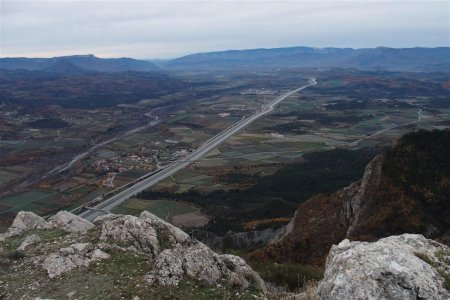 Au sommet du Pic de Crigne, panoramas sur la vallée de la Durance