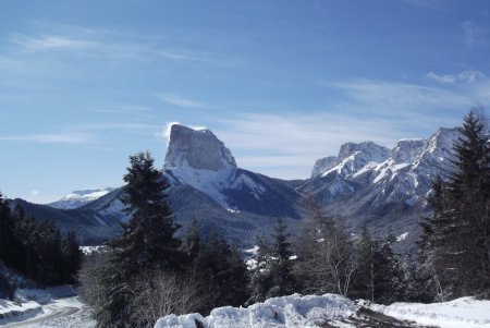 Montagnette, Mont-Aiguille, Rochers du Parquet 
