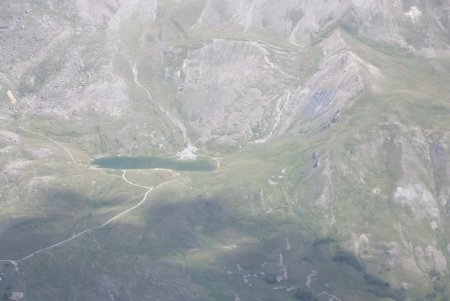 Zoom sur le lac du Pontet