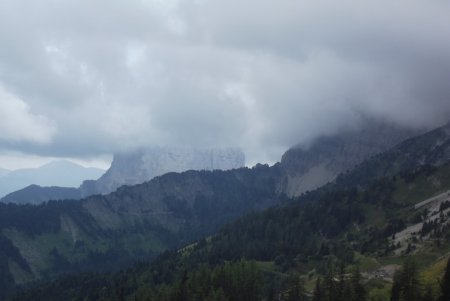  Mont-Aiguille dans le brouillard (mais je ne pouvais pas l’ignorer !)