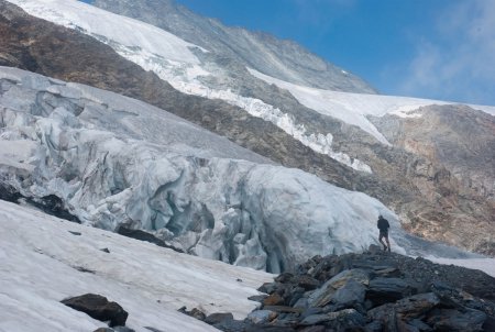 Glaciers de la Martin et de la Savinaz - 20 min de marche à partir du refuge de la Martin