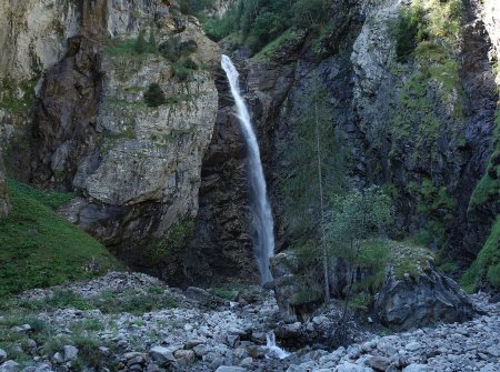 L’une des cascades de la Gorge