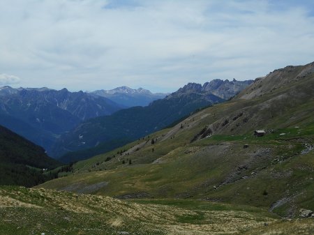 Grand Vallon de Péas à la descente.