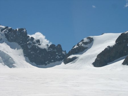Glacier Blanc et Col des Écrins