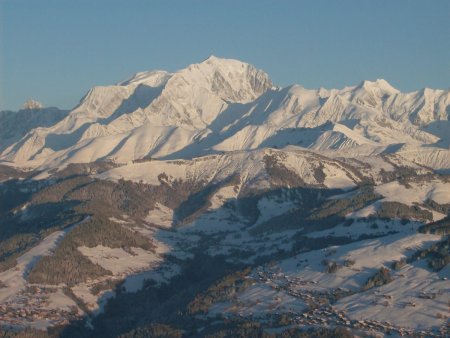 Le Mont Blanc aussi.