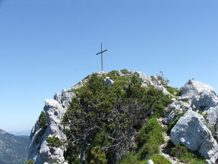 La Croix du sommet (alt. 1.909 m)