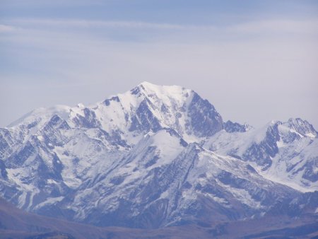 Le Mont Blanc...et du ciel bleu