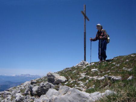 Le Pic de Bernardez et sa Croix.