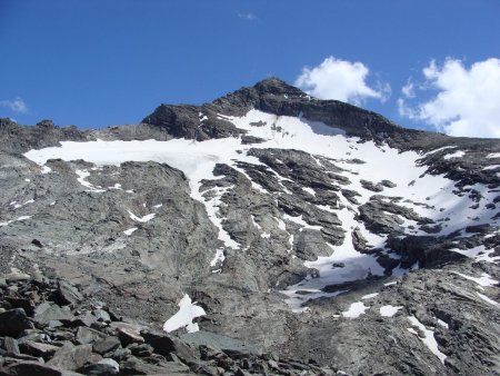 Le reste du glacier d’Arbéron.