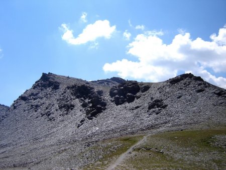 Retour au Col de Chamoussière.