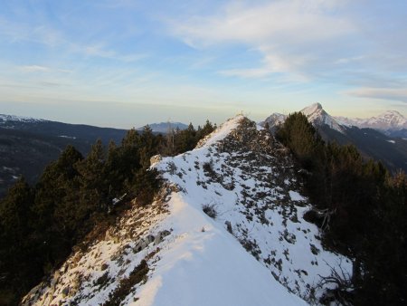 Entre le Grand Roc et le Mont de la Buffaz.