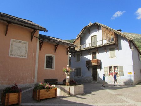 Le charmant village de Ceillac.