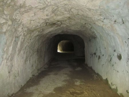 La traversée du tunnel.