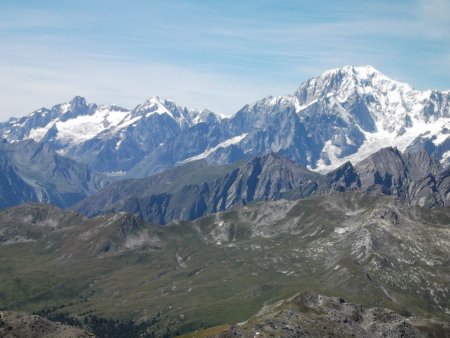 Mont Blanc vu du sommet