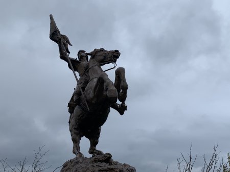 Statue de Jeanne d’Arc.