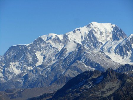 Massif du Mont Blanc (au zoom).
