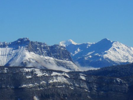Zoom sur l’Arclusaz, le Mont Pourri