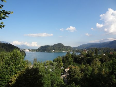 Baignade méritée au lac de Bled pour finir