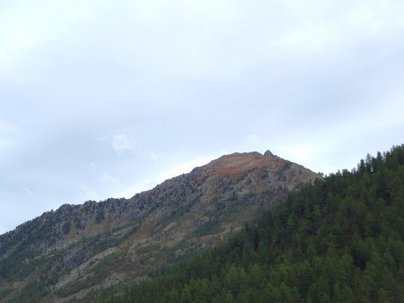 Le Mont de la Plane vu de l’obélisque de Montgenèvre