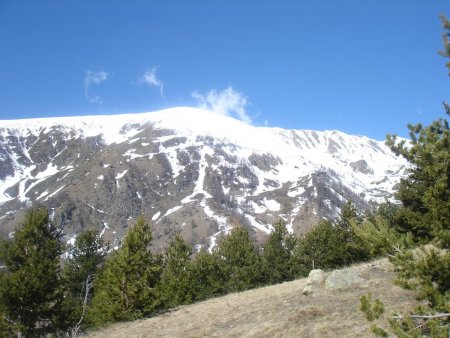 Le Mont Pépoiri (2674m), vu d’en bas