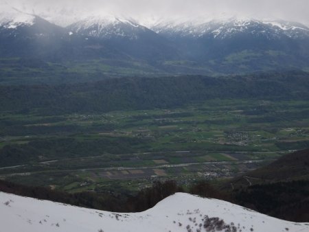 Vue sur la vallée de l’Isère.