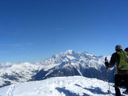 Le Mont Blanc vu du sommet