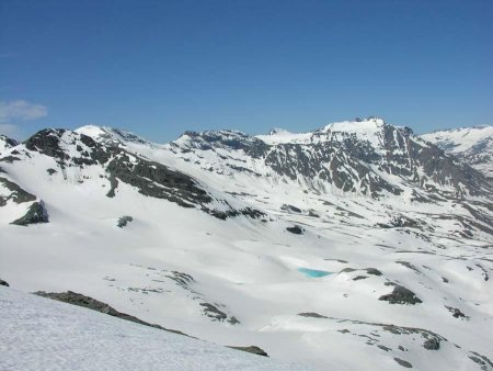 Vers le glacier des Roches Blanches et la Vanoise