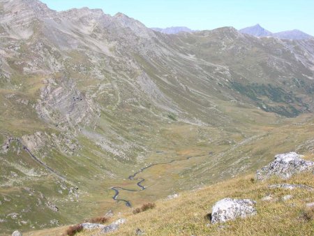Le long vallon de la Neuvache