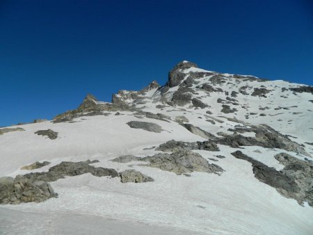 Les 2 sommets du Grand Galibier.