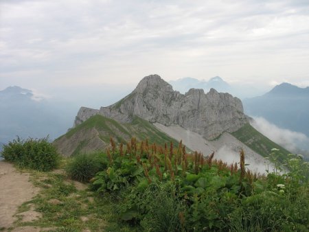 Pointe de la Sambuy (2.198 m) vue du sommet