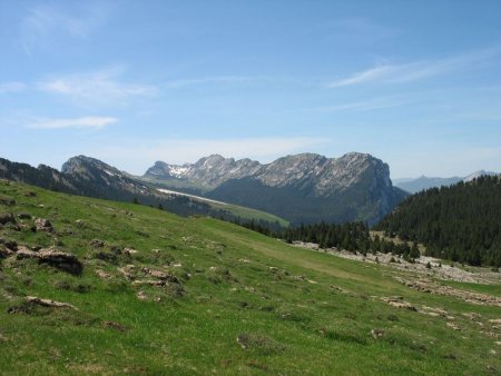 L’Alpe - Crêtes du Grand Manti et des Lances de Malissard - L’Alpette et l’Aulp du Seuil