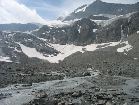 Au pied du Glacier des Evettes