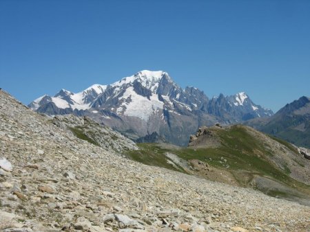 Mont-Blanc (vu du Col du Grand Fond Est)