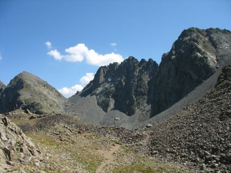 Roc de la Mine de Fer (2.496 m)  - Petit Replomb (2.506 m)