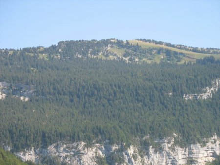 Alpage de l’Alpettaz (vu de la vallée de Saint-Même