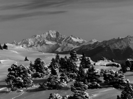 Mont Blanc en visée !