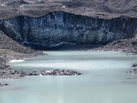Lac et glacier d’Arsine