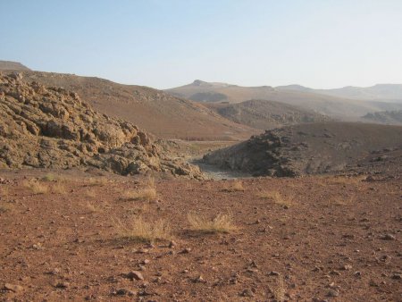 vallée désertique