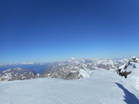 Mont Blanc vu du sommet