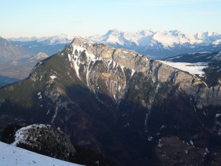 Pointe d’Andey, Chablais et massif du Haut-Giffre.