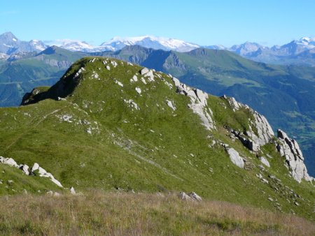 Les crêtes entre la pointe du Col et la Roche de Janatan.